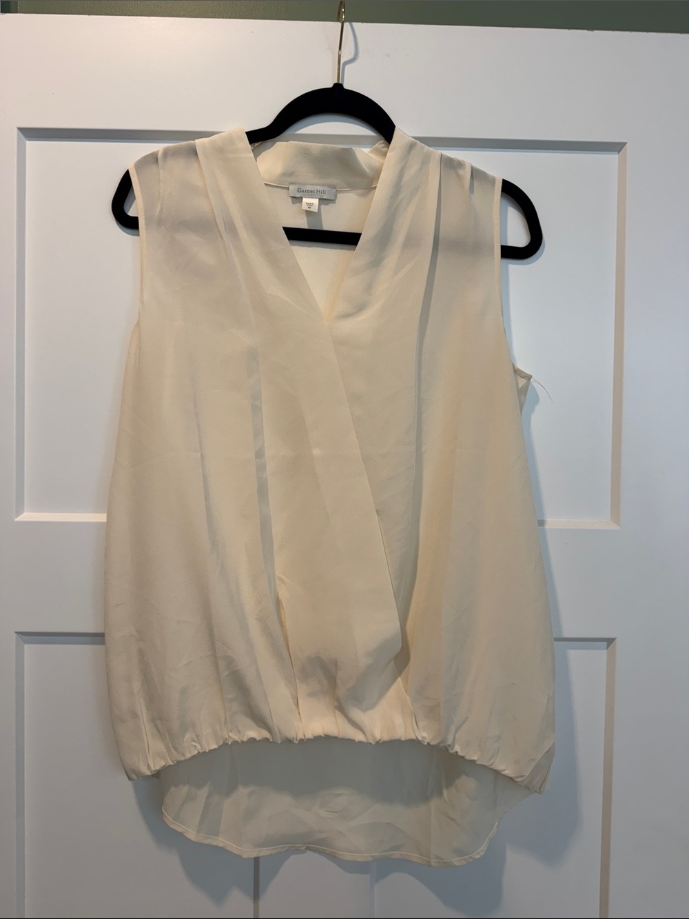 Garnet Hill size medium silk top